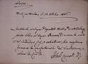 1826-10-13 richiesta al parroco di persone sagge e volenterose per formare la Confraternita del Santissimo